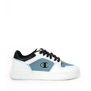 SNEAKERS RD18 2.0 LOW CHAMPION DA BAMBINO BIANCO-VERDE