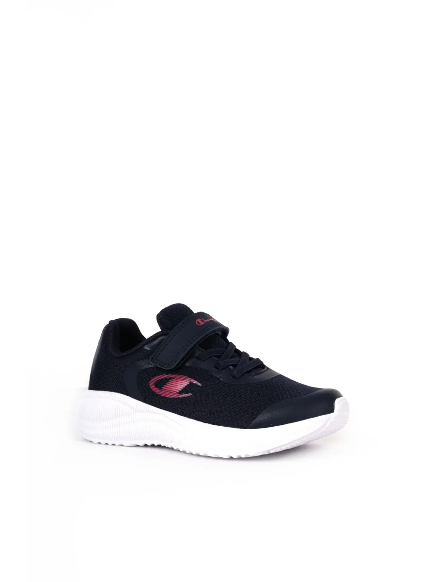 SNEAKERS CON STRAP SYPHON CHAMPION BAMBINA BLU-ROSA - immagine 3