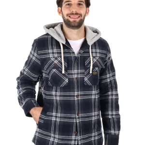 GIUBBINO SURPLUS CON CAPPUCCIO SUPERDRY DA UOMO BLU