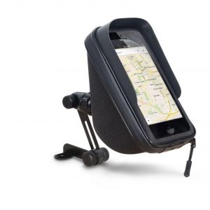 Supporto Smartphone SHAD 6,6" WITH POCKET 180 x 90 mm - Specchietto