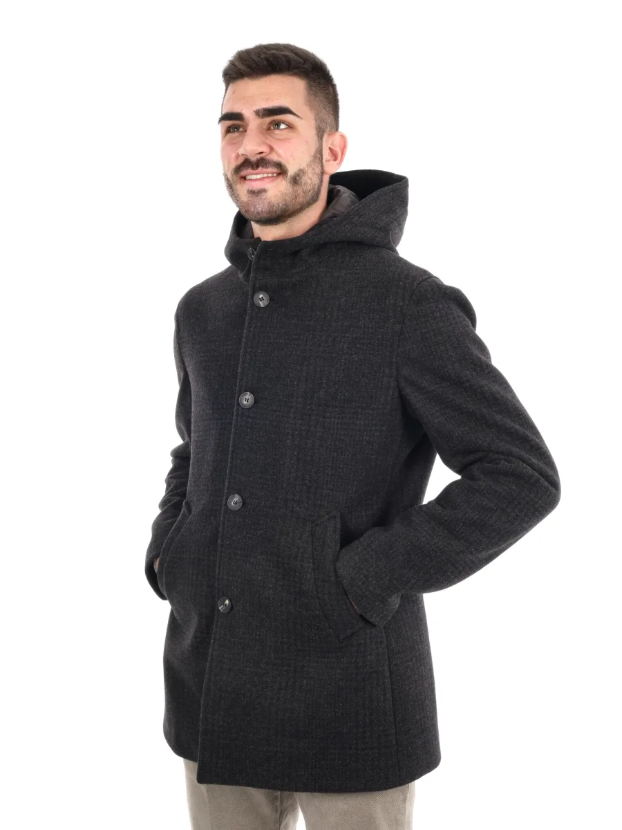 CAPPOTTO TABARRINI FB DA UOMO TESTA DI MORO - immagine 3