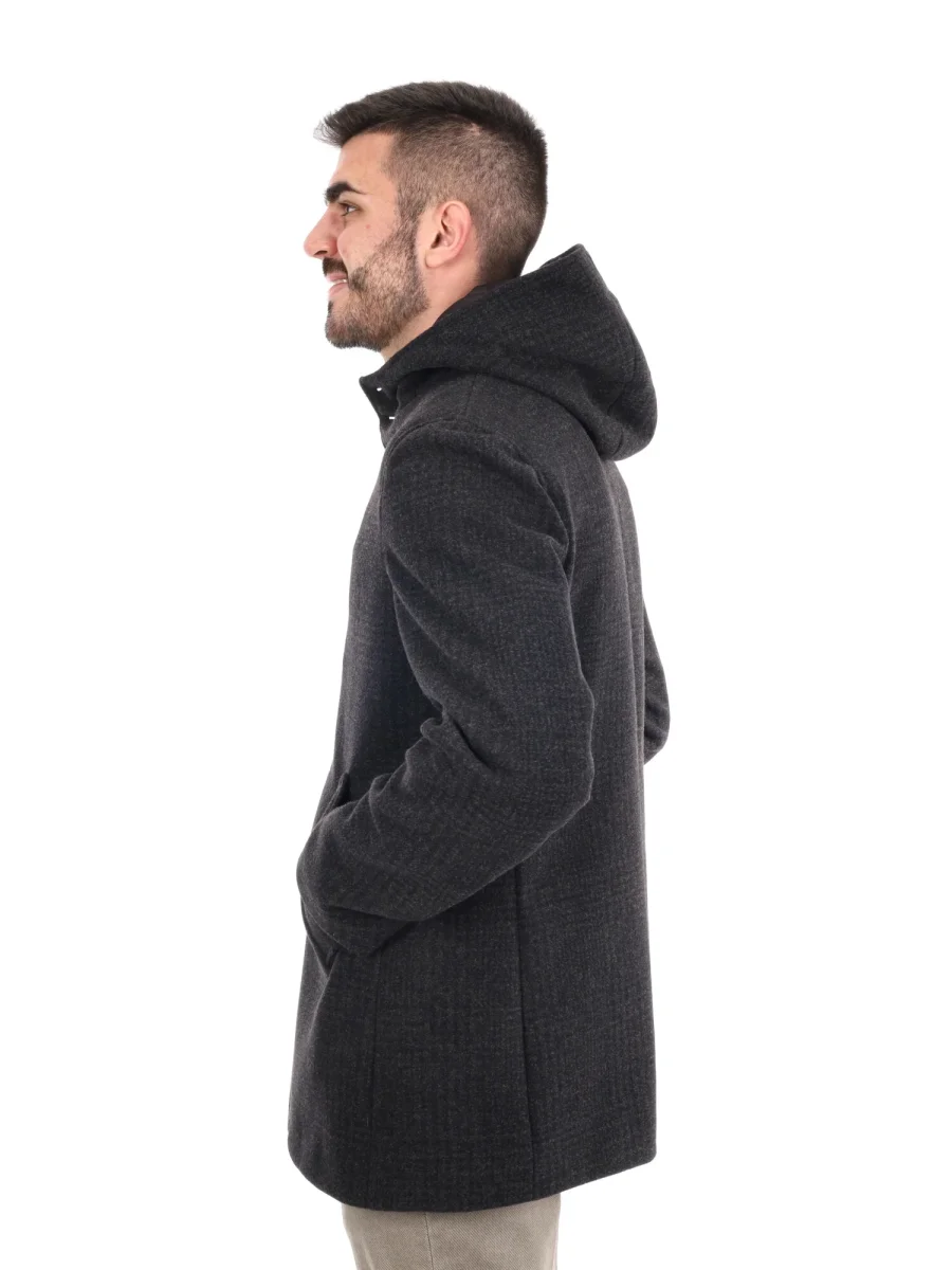 CAPPOTTO TABARRINI FB DA UOMO TESTA DI MORO - immagine 4