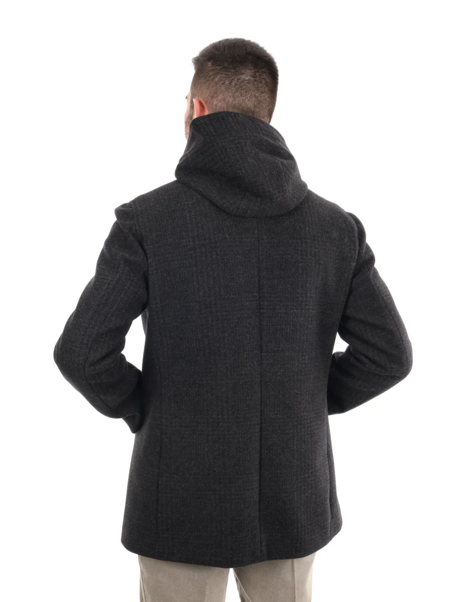 CAPPOTTO TABARRINI FB DA UOMO TESTA DI MORO - immagine 5