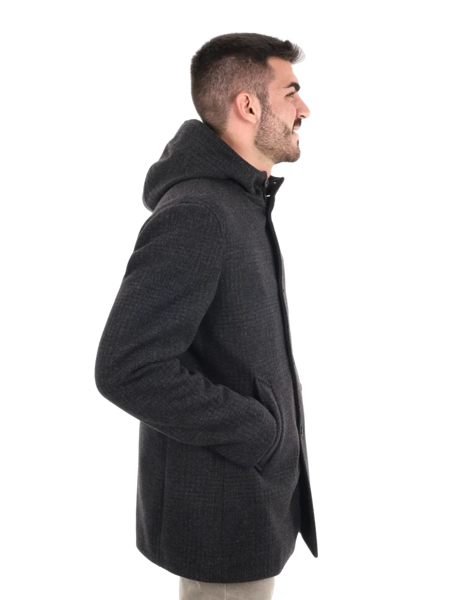 CAPPOTTO TABARRINI FB DA UOMO TESTA DI MORO - immagine 8