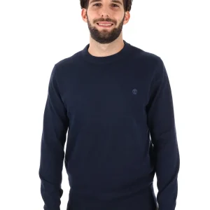 MAGLIA GIROCOLLO WILLIAMS RIVER TIMBERLAND DA UOMO BLU