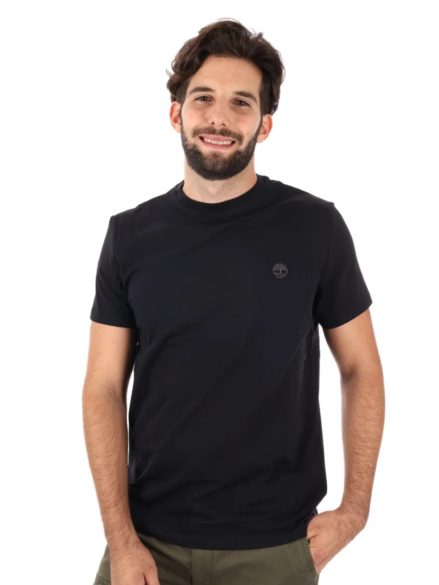 T-SHIRT DUNSTAN RIVER TIMBERLAND DA UOMO NERO