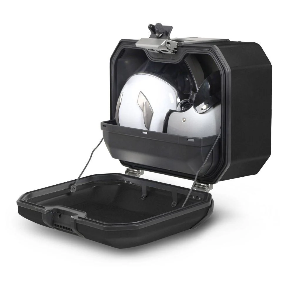 Valigia laterale destra alluminio SHAD TR47R TERRA Black Edition - immagine 3