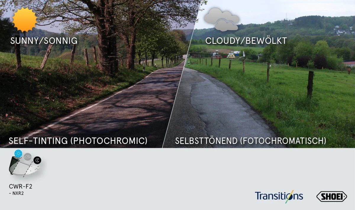 Visiera fotocromatica Shoei NXR 2/X-SPR Pro - immagine 2