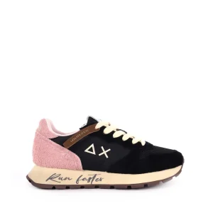 SNEAKER ALLY VINTAGE SUN68 DA DONNA NERO