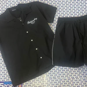 COORDINATO CAMICIA + BERMUDA CON LOGO MFN